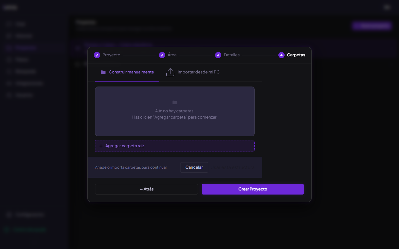 Subir archivos